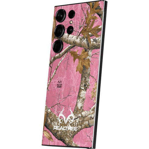 RealTree Edge Pink Camo Galaxy S25 Ultra Skin